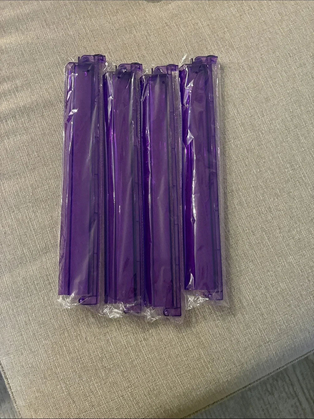 Purple Mahjongg racks
